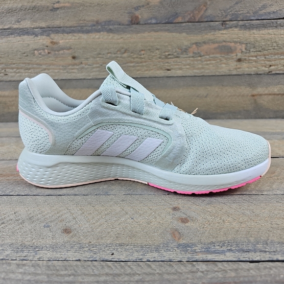 adidas Edge Lux 5 Women's Running Casual Shoes Linen Green/White - Picture 7 of 10